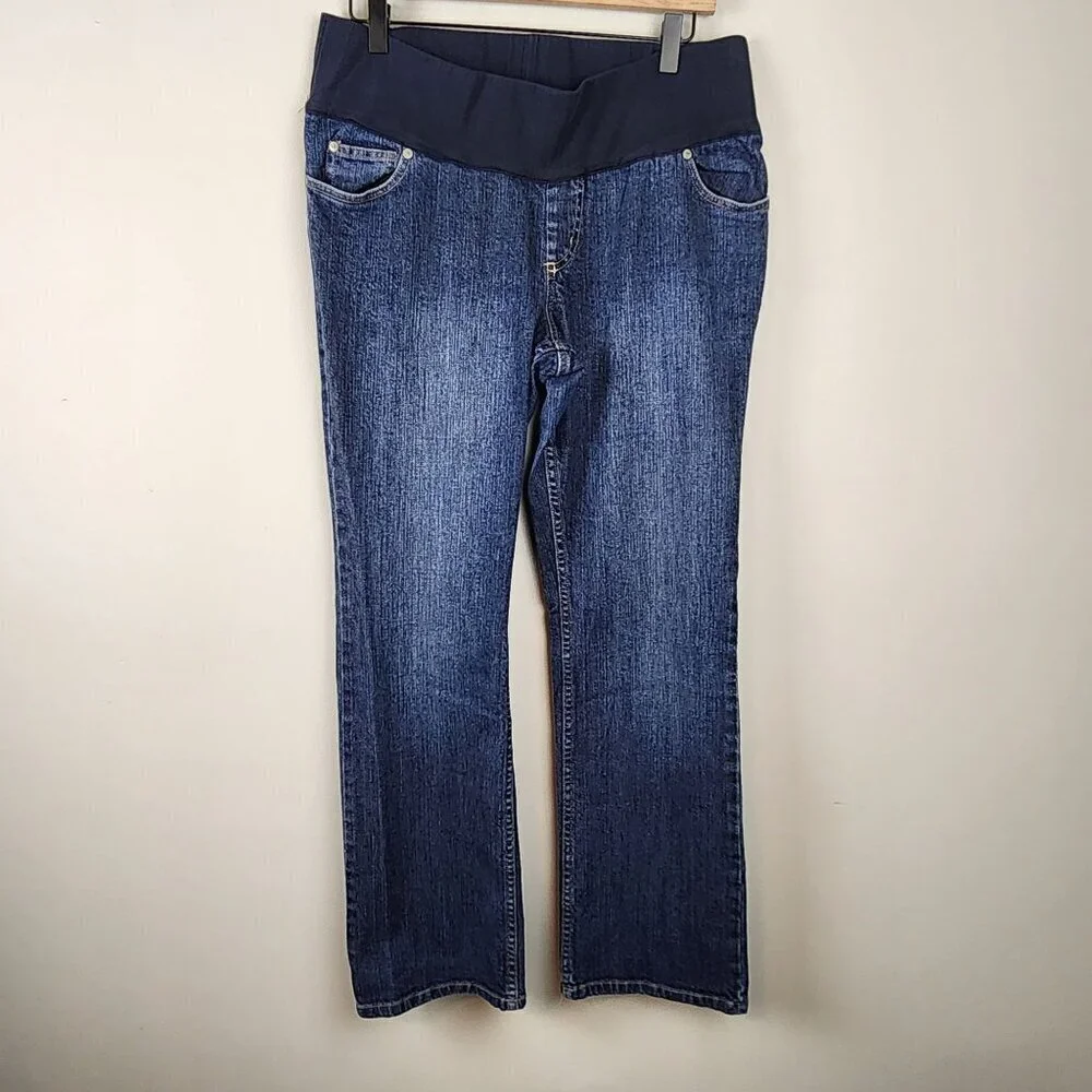 Liz Lange for Target maternity jeans size 12 blue